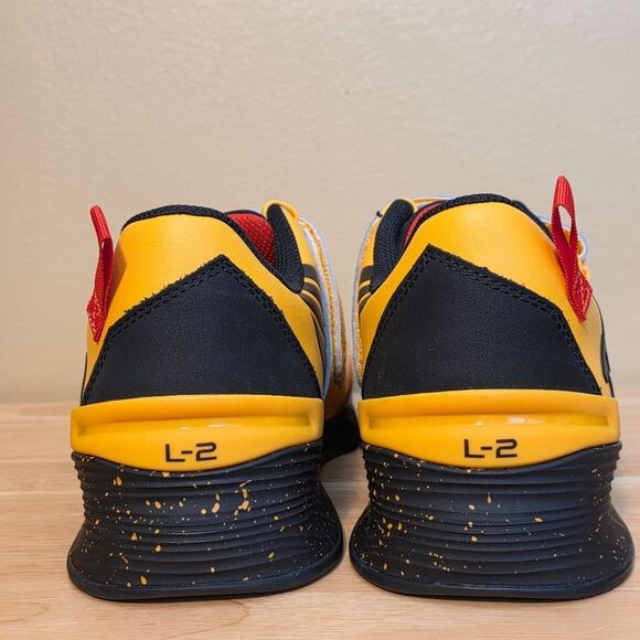 TYR L-2 Lifter Weightlifting Shoes Yellow Black Men's Size 11.5 Women's 13 - Picture 5 of 7